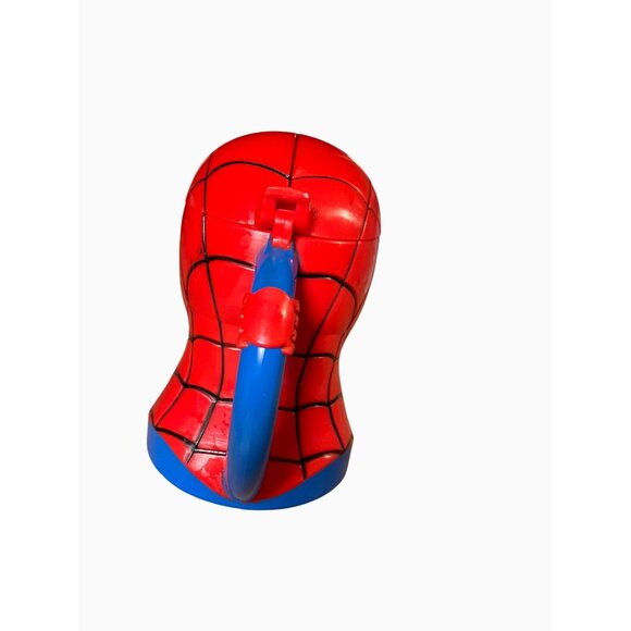 Marvel Spider Man Head Mug With Flip Top Lid Red Blue - Picture 7 of 14